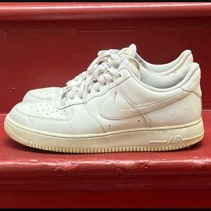 Nike Air Force I AF1 All White Mens 11 Beaters cheap!